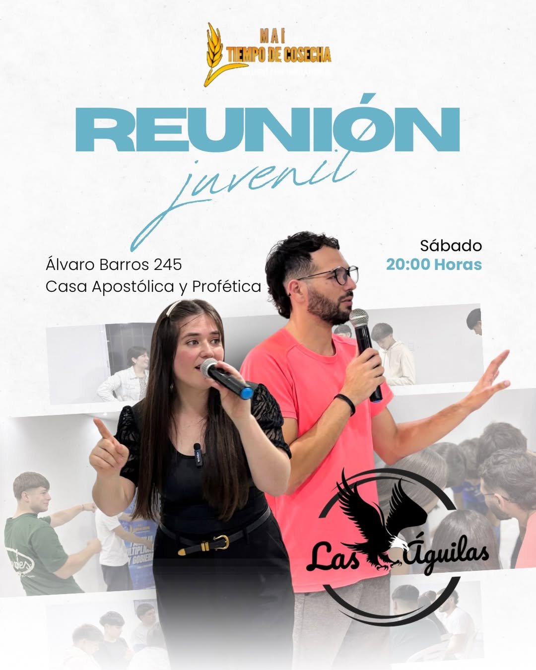 Pastores Emily y Franco, pastores de jóvenes de Las Águilas