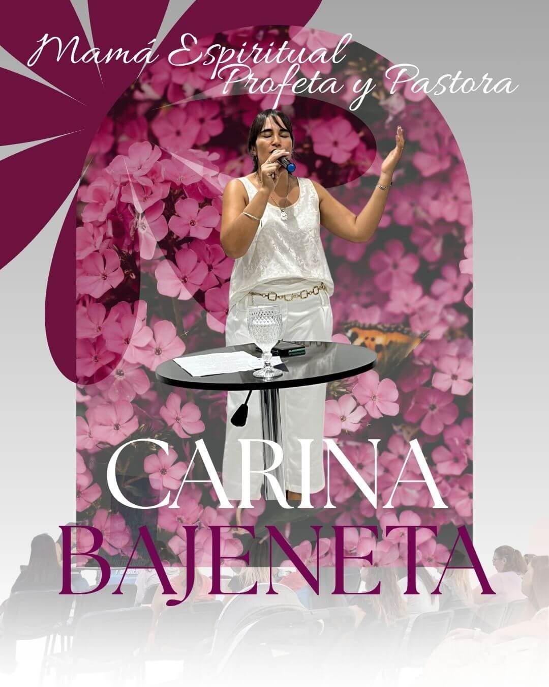 Pastora y Profeta Carina Bajeneta