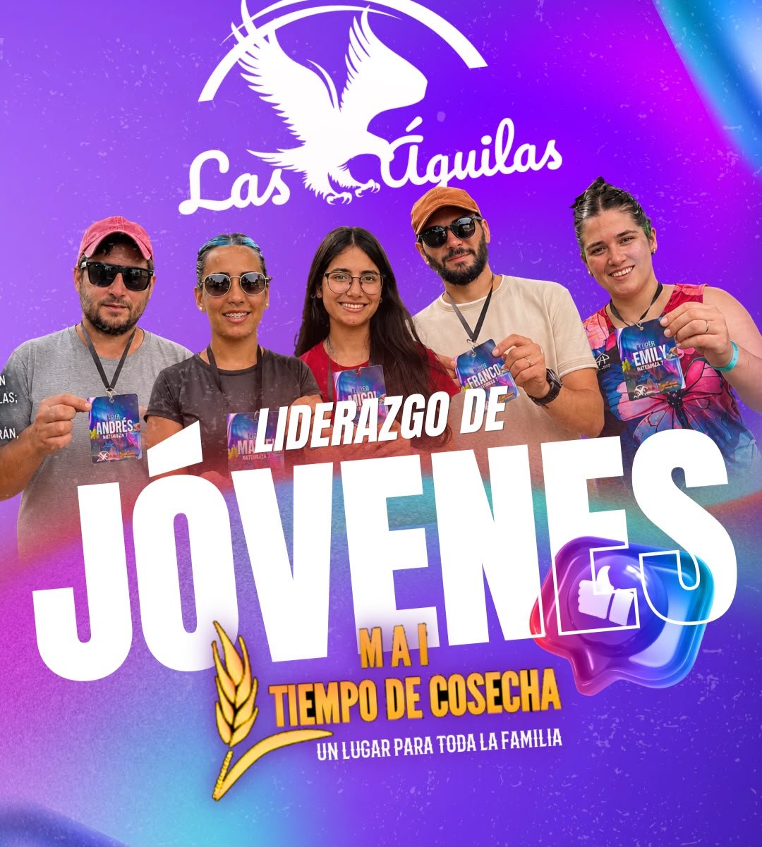 Equipo de Águilas, liderazgo juvenil de Las Águilas